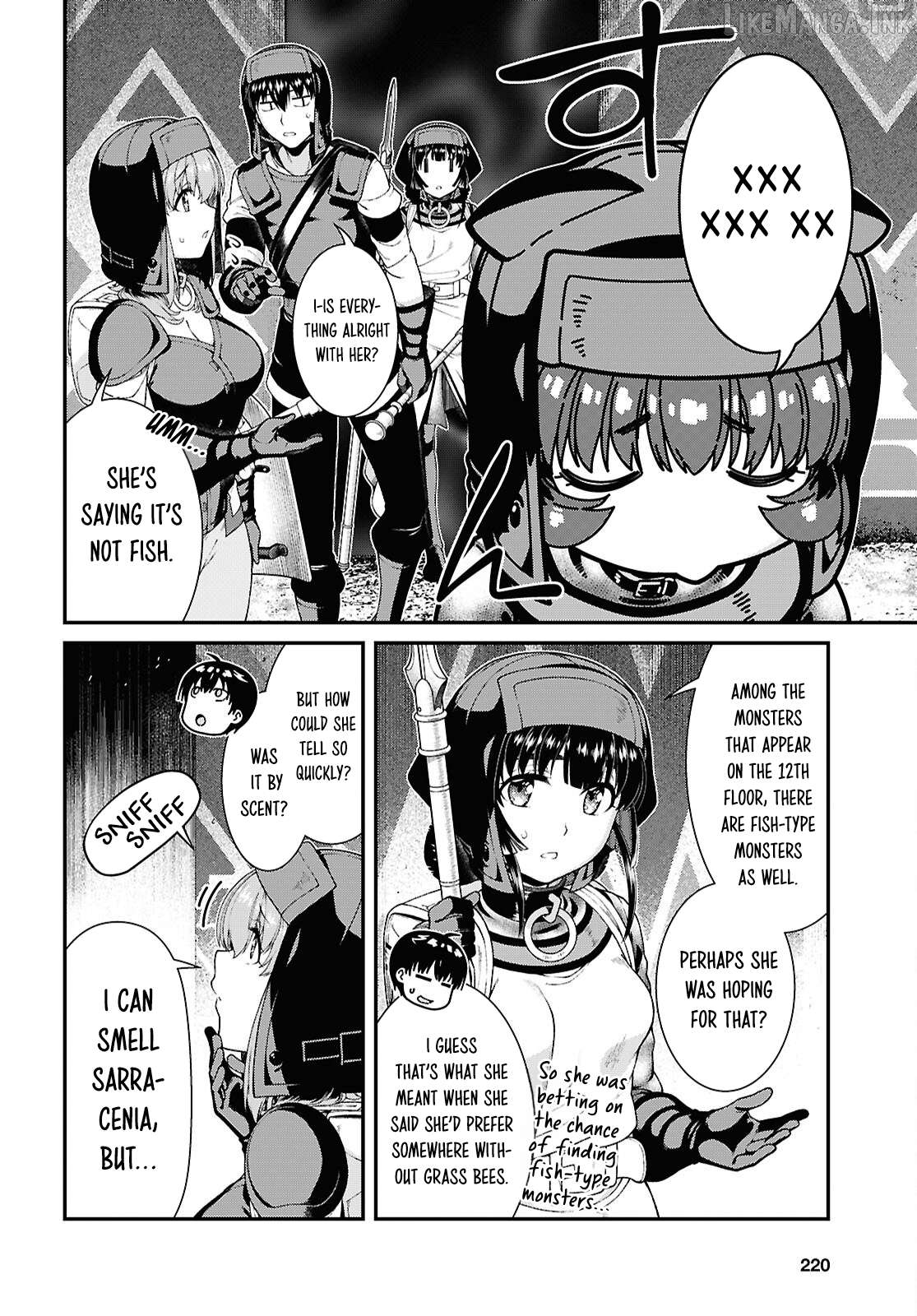 A Harem in the Fantasy World Dungeon, Chapter 111 image 05